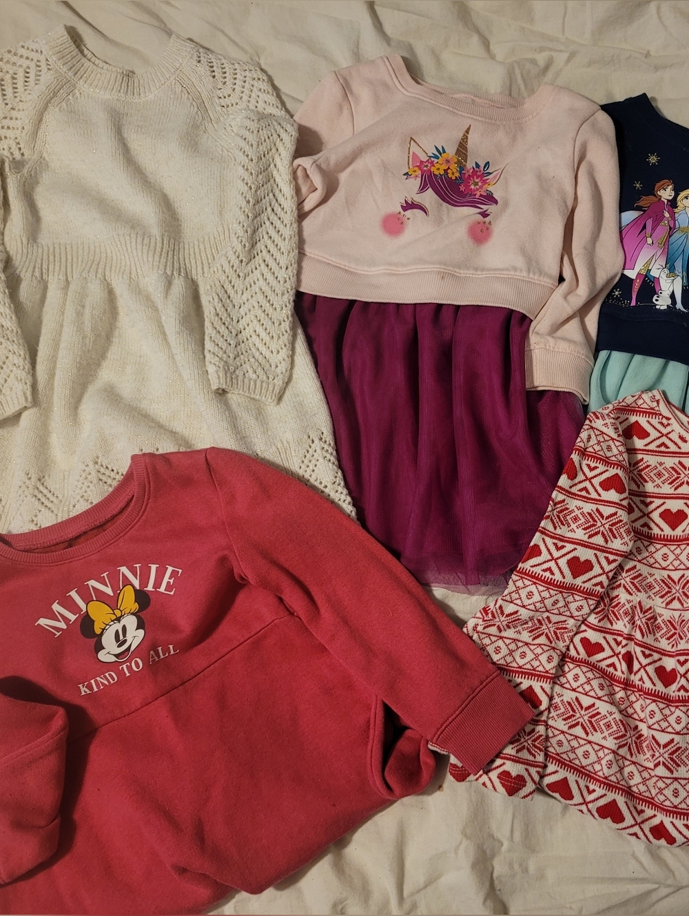 5 Toddler Girls Dresses Size 3T